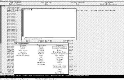 [lisp machine screenshot]