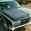black, 2 door 1965 chrysler 300 hardtop