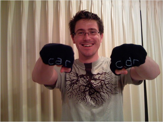 richard newman's birthday lisp gloves