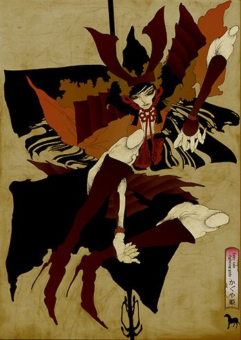 cheval noir