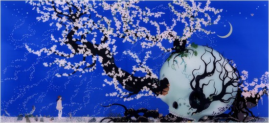 chiho aoshima at blum and poe gallery