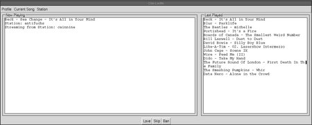 clim front-end to last.fm