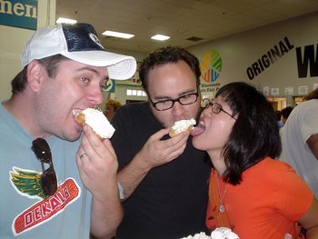 cream puffs at the wisconsin state fair