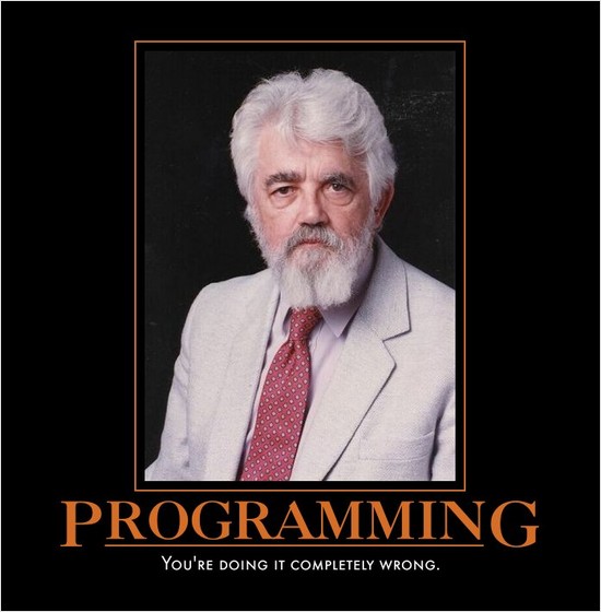 you're still doing it wrong