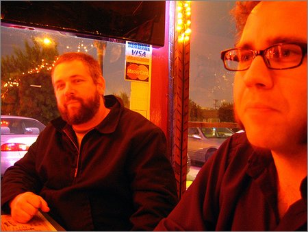 me and neck at Gloria's El Salvadoran Cafe me and neck at Gloria's El Salvadoran Cafe