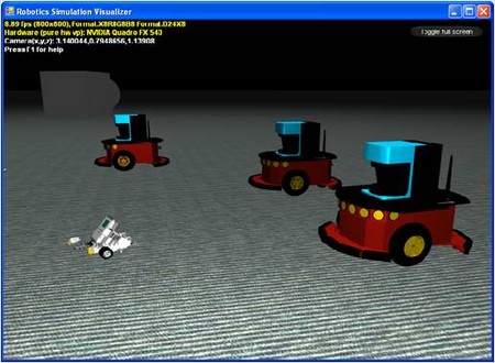 microsoft robotics studio simulator