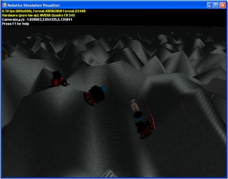 microsoft robotics studio simulator