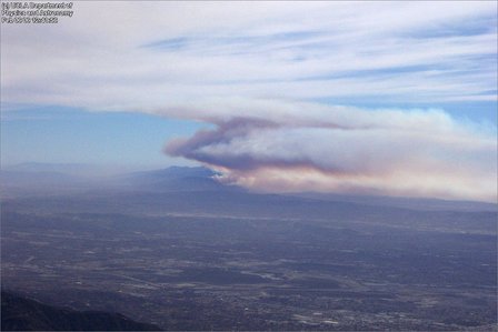 fire in the cleveland national forest