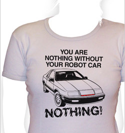 you are nothing without your robot car