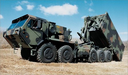 PLS ground vehicle