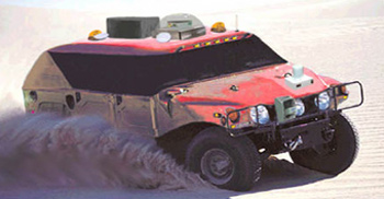 the red team's hummer: sandstorm