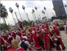 santas in hollywood