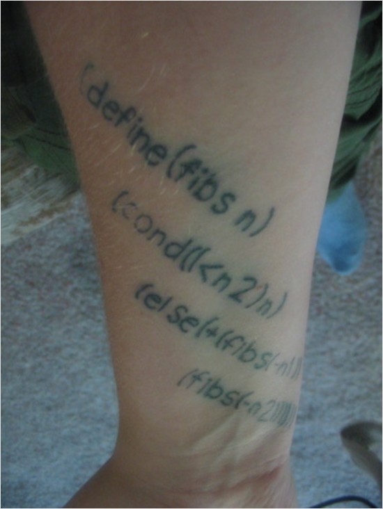 scheme tatoo