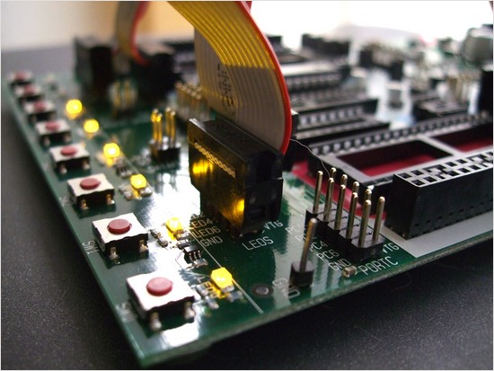 STK500 AVR microcontroller programmer and development board STK500 AVR microcontroller programmer and development board