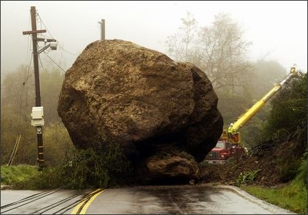 topanga canyon boulder