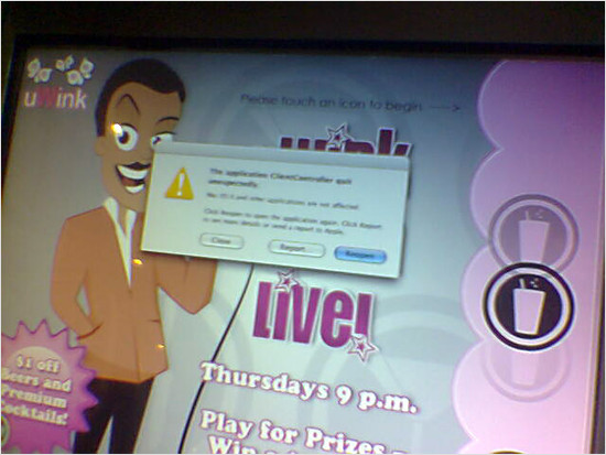 uwink interface failure uwink interface failure