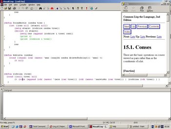 visual clisp screenshot