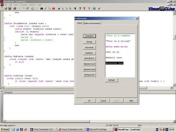 visual clisp screenshot