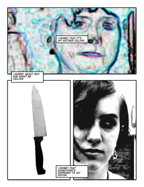 I took that picture of my kitchen knife (circa 2005) while resting it on top of my trash can.